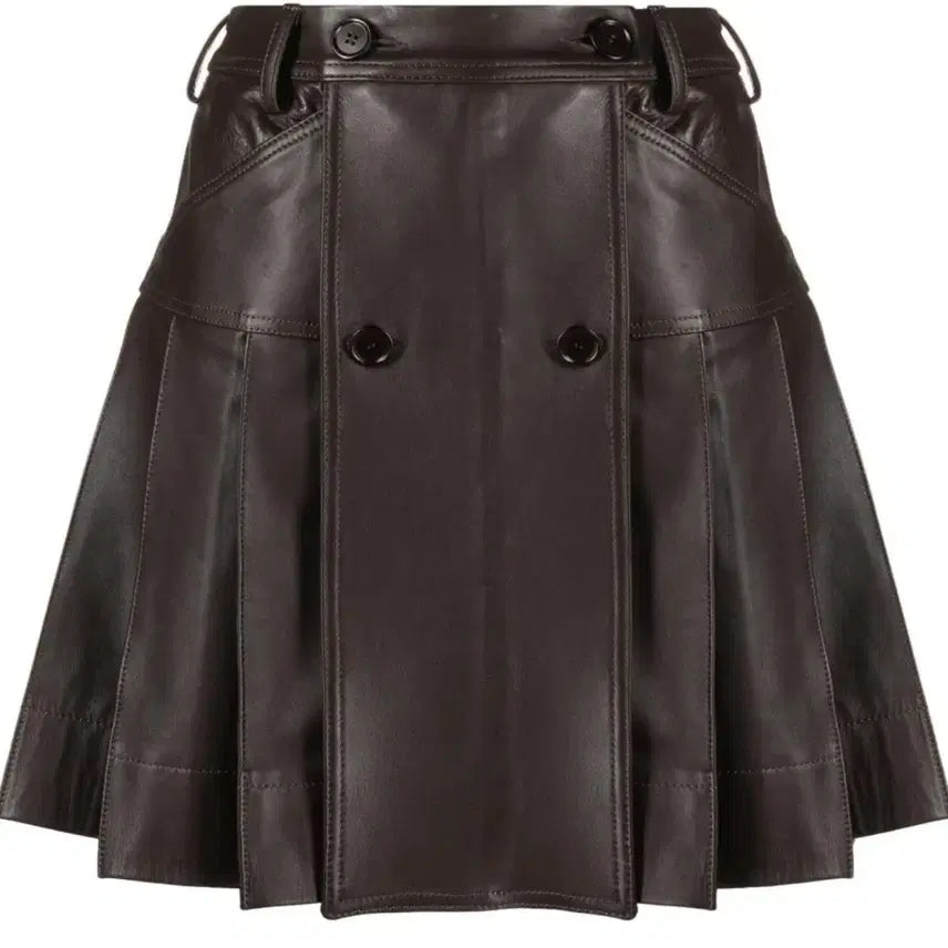 [BUNJANG] Simone Rocha Leather Skirt / 시몬로샤 양가죽 스커트 새상품