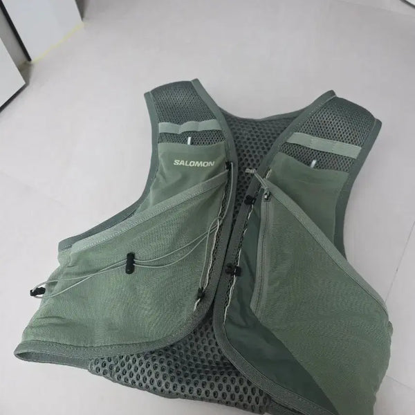 [BUNJANG] Salomon ActiveSkin 4 Hydration Vest - Green / [L] 살로몬 액티브스킨4 그린