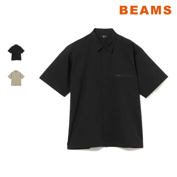 [BUNJANG] BEAMS Tech Wide Fit Shirt / 빔즈 테크 와이드핏 셔츠