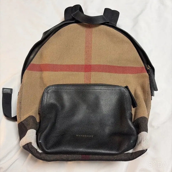 [BUNJANG] Burberry Check Backpack / 버버리 체크 백팩
