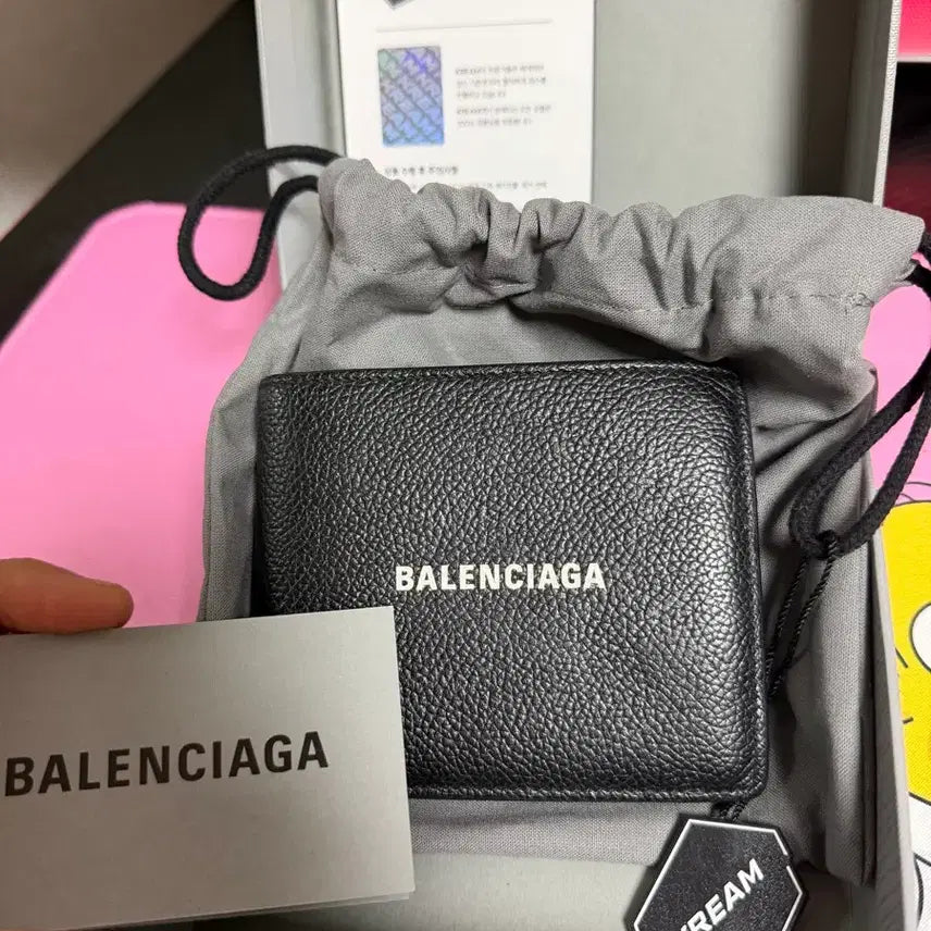 [BUNJANG] Balenciaga Bifold Wallet Black / 발렌시아가 반지갑 블랙