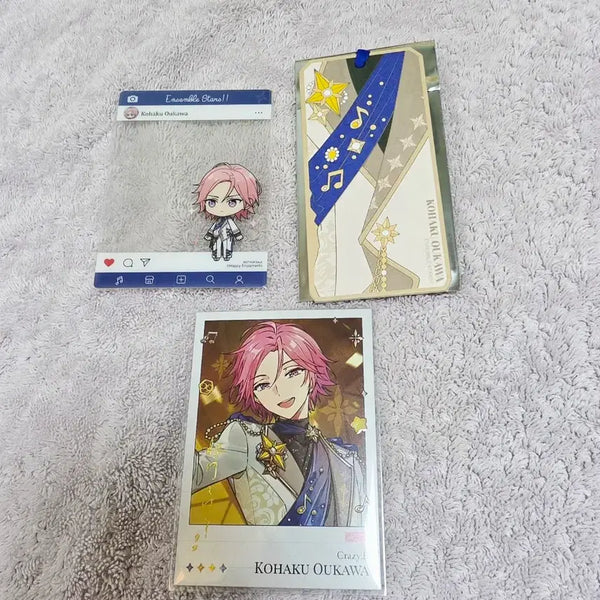 [BUNJANG] Ensemble Stars Crazy:B Kohaku 7th Special Bookmark Set / 앙스타 앙상블스타즈 모펀 크비 크레이지비 코하쿠 7특전 북마크 세트 팝니다