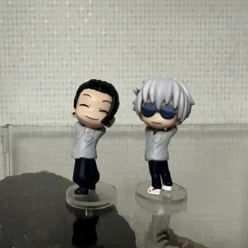 [BUNJANG] Jujutsu Kaisen Gojo & Geto Look Here/Look Behind Gacha Figures Set / 주술회전 가챠 고죠,게토 이쪽을봐 뒤를봐