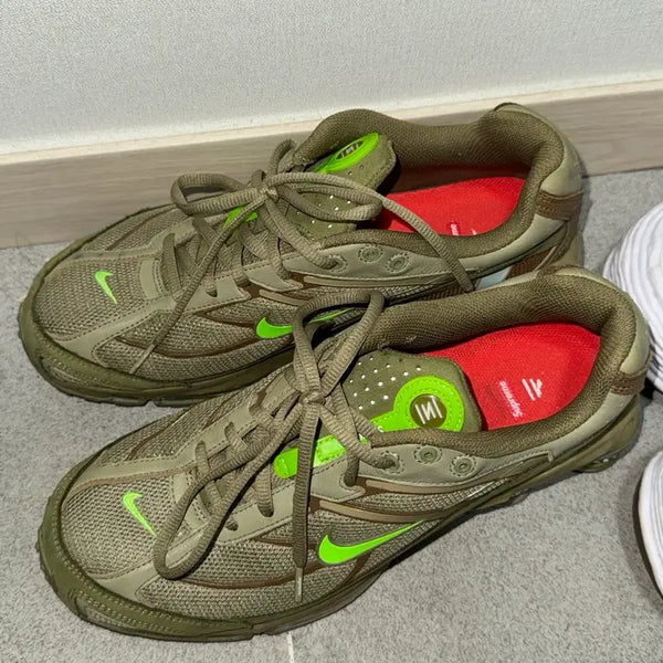 [BUNJANG] Nike Supreme Shox R4 Olive / 나이키 슈프림 샥스 올리브(275)