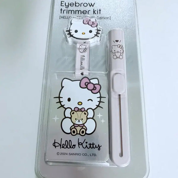 [BUNJANG] Phillymilky Hello Kitty Edition Eyebrow Trimmer Kit / 필리밀리 헬로키티 에디션 눈썹 트리머 키트
