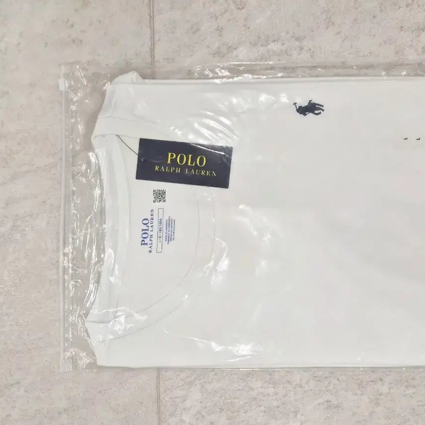 [BUNJANG] Polo Ralph Lauren White Short Sleeve T-Shirt L / 폴로 랄프로렌 화이트 반팔티L