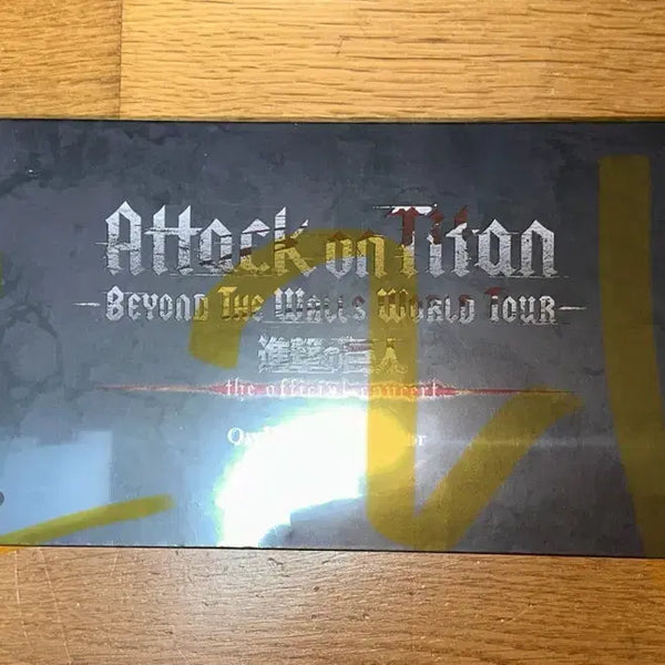 [BUNJANG] Attack on Titan Orchestra Tact Sealed Goods / >급전<진격의거인 오케스트라 택트 TACT 양도합니다