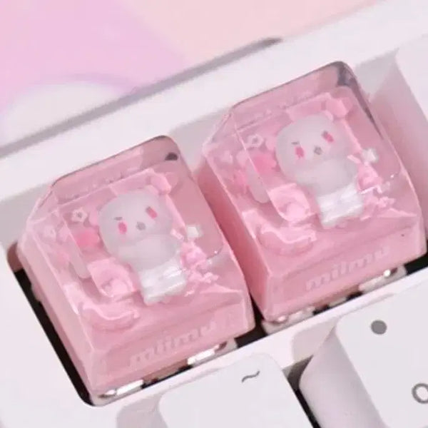 [BUNJANG] PLAVE Mmm Mimu M Kcap Bundle Set / 플레이브 므메미무 미므 키캡 4개 일괄