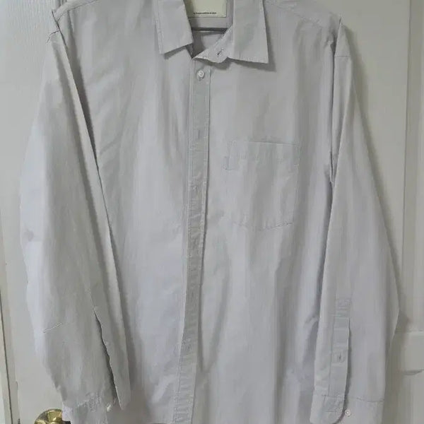 [BUNJANG] Pottery Comfort Shirt Silver / 포터리 컴포트 셔츠 silve (2 size)