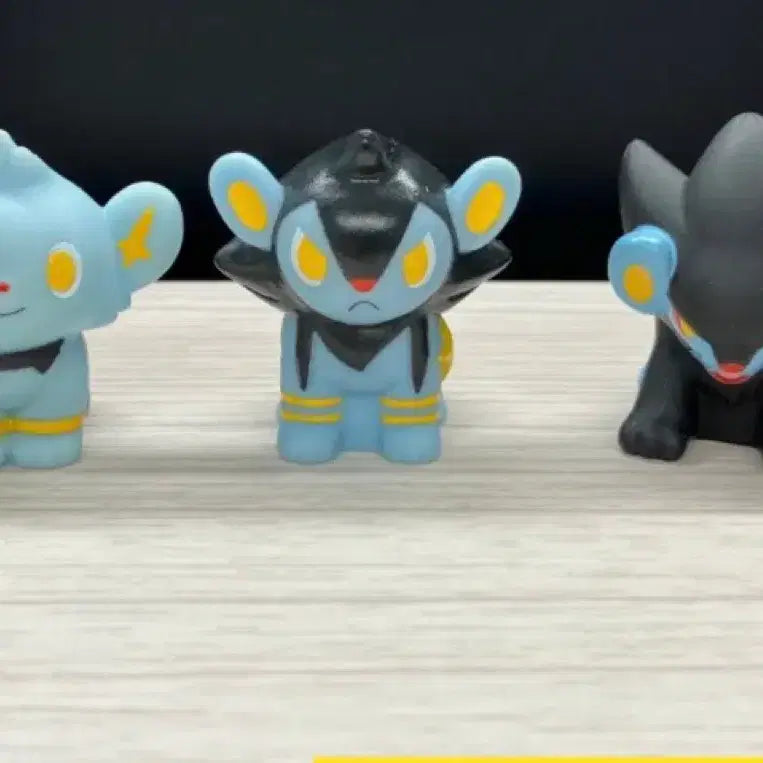 [BUNJANG] Pokemon Shinx, Luxio, Rampardos Finger Puppet Set / 포켓몬스터 꼬링크 럭시오 렌트라 손가락인형 세트