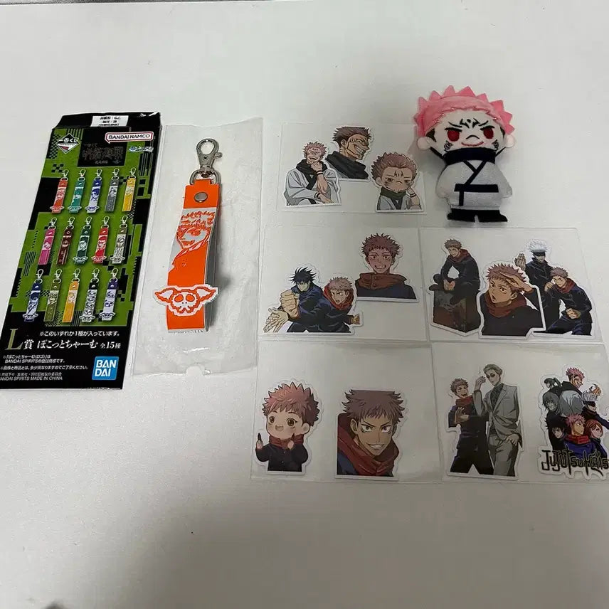 [BUNJANG] Jujutsu Kaisen Yuji Itadori & Sukuna Merchandise Collection (14 Items) / 주술회전 이타도리 유지&스쿠나 굿즈모음 14종