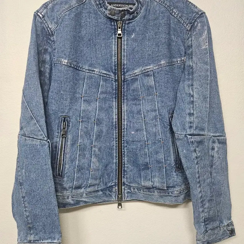 [BUNJANG] Andersson Bell Wax Coated Denim Jacket / 앤더슨벨  왁스 코티드 데님 자켓L
