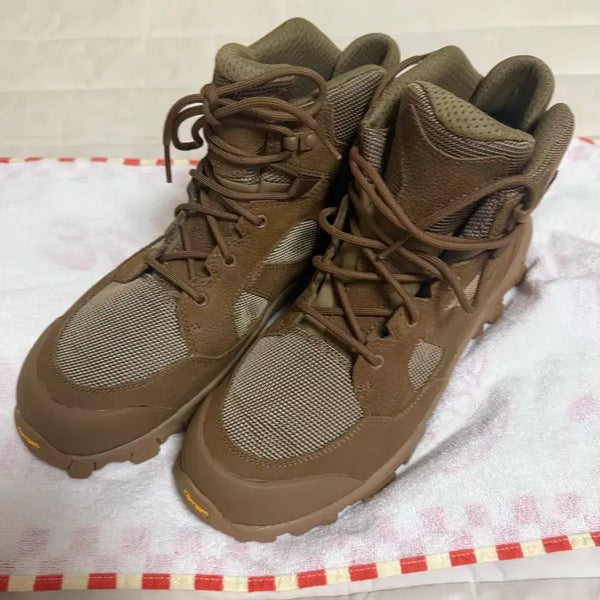 [BUNJANG] Unican Everett 6 Tactical Safety Boots Brown / 유니칸 everett 6 전술화 안전화 브라운