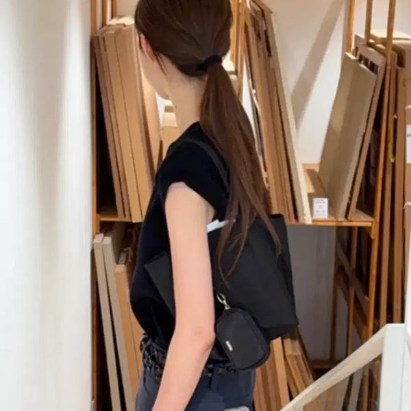[BUNJANG] Abam Nylon Mini Shopper Bag / 아밤 나일론미니쇼퍼백