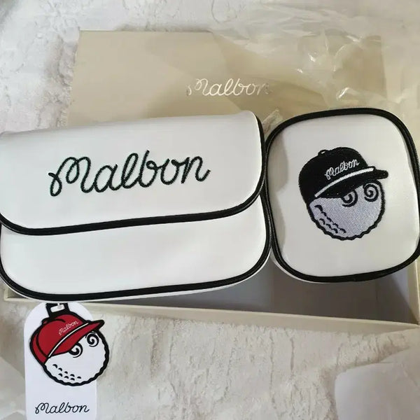 [BUNJANG] Malbon Rangefinder Case & Golf Ball Pouch / 말본거리측정기 케이스+골프공주머니