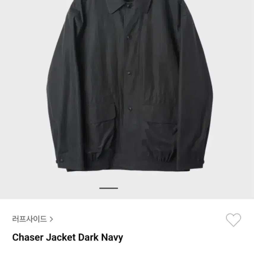 [BUNJANG] ROUGH SIDE 24SS Chaser Jacket Navy Size 2 / [ROUGH SIDE 러프사이드] 24SS 체이서 자켓 네이비 2사이즈