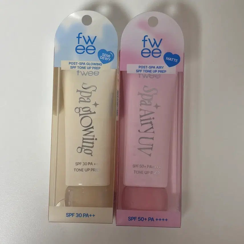 [BUNJANG] Fwe Spav UV Tone-Up Base (Matte/Luminous) / 퓌 스파 유브이 톤업 베이스 무광/속광