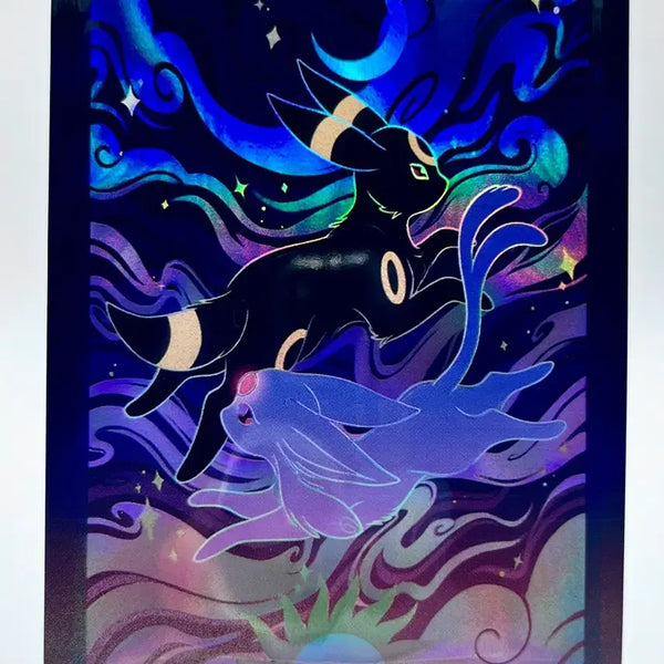 [BUNJANG] Umbreon Eevee Dual Sleeves / 블래키 에브이 듀얼 슬리브