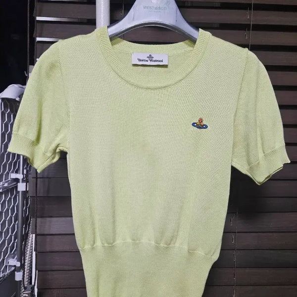 [BUNJANG] Vivienne Westwood Short Sleeve Knit Top / 비비안웨스트우드 반팔 니트