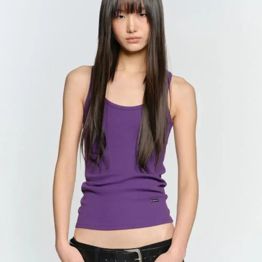 [BUNJANG] SUNBURN PROJECT Easy Round Sleeveless Top / 썬번프로젝트 이지 라운드 슬리브리스
