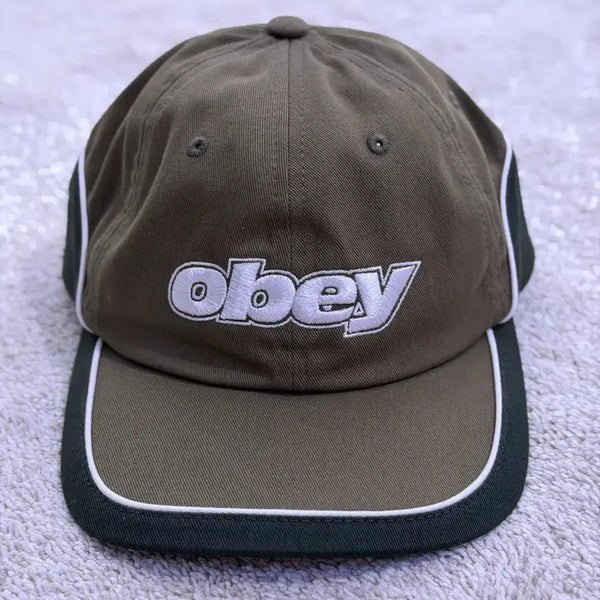 [BUNJANG] OBEY 6-Panel Cap Olive / 오베이 6패널 캡 올리브