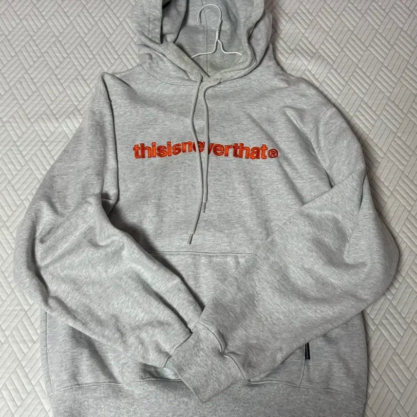 [BUNJANG] thisisneverthat Grey Hoodie / 디스이즈네버댓 그레이 후드티