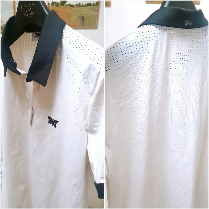 [BUNJANG] PXG Women's Functional Polo T-Shirt White S / PXG 정품 여성  기능성 판팔 카라티셔츠 판매해요