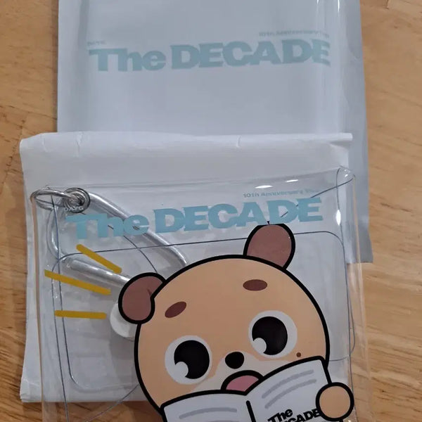 [BUNJANG] DAY6 Decade Japan MD Random Clear Pouch Don Denimals Dowoon Tokyo Kobe / 데이식스 데케이드 일본 엠디 랜덤 클리어 파우치 돈 데니멀즈 도운 도쿄 고베
