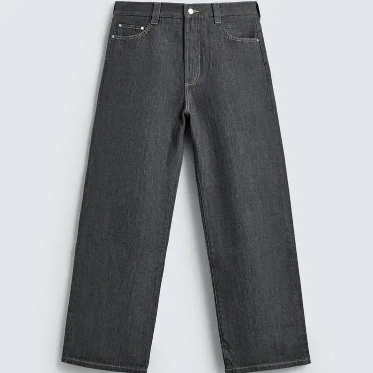 [BUNJANG] Zara Loose Fit Grey Jeans (Size 29) / (새상품) zara 루즈핏 청바지 29 그레이