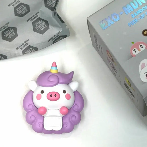 [BUNJANG] EXO Mungchiz Lay Hiper Peek-up Figure / EXO MUNGCHIZ 엑소 랜덤 피규어 레이 밥 히퍼 픽업피규어