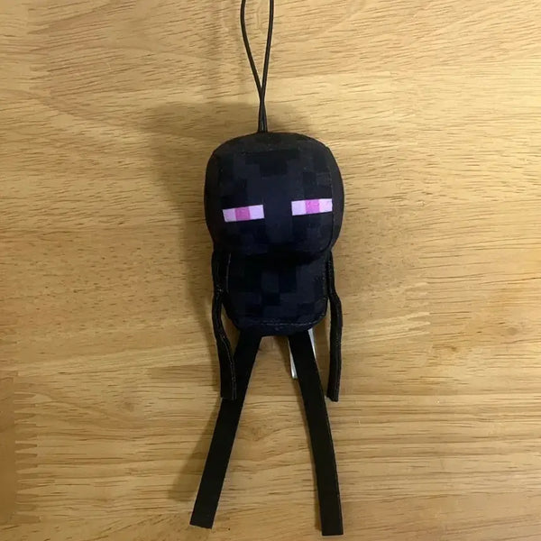 [BUNJANG] Minecraft Enderman Plush Keychain / 마인크래프트 마크 앤더맨 인형 키링
