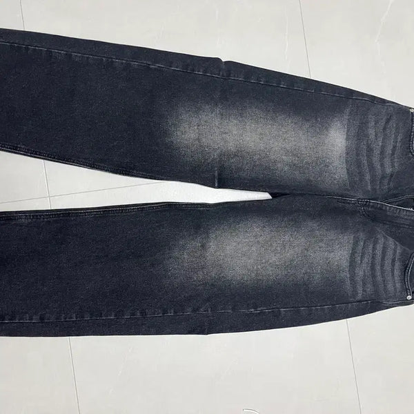 [BUNJANG] Black Denim Jeans / 흑청바지