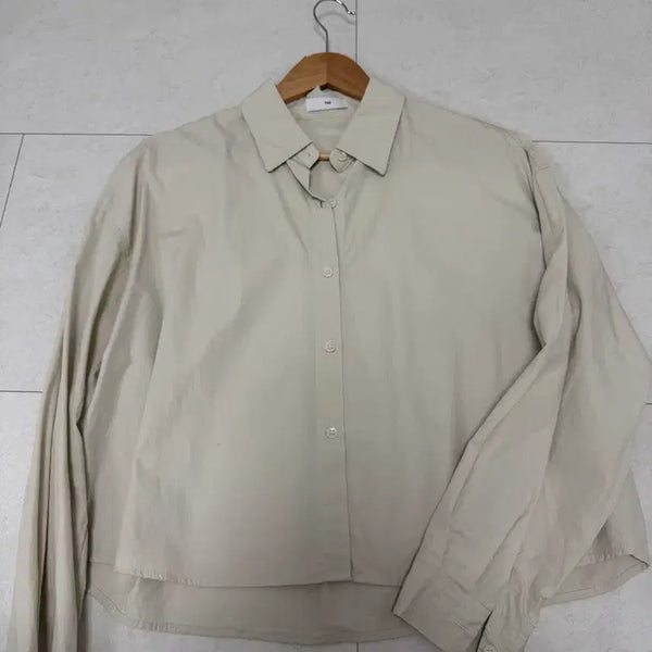 [BUNJANG] TAG Semi-Crop Shirt / tag 세미크롭 셔츠