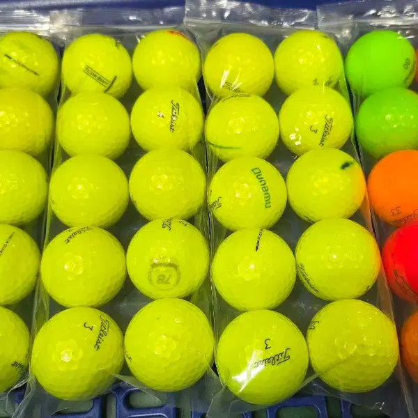 [BUNJANG] Titleist Mixed Color Lost Balls (40 pcs) / 타이틀리스트 컬40개(A-급)로스트볼