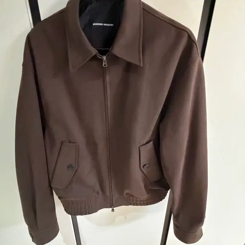 [BUNJANG] Branded Suede Jacket XL / 브랜디드 스웨이드 자켓 XL