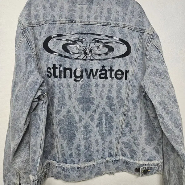 [BUNJANG] Stingwater Neck Chain Jacket Vintage Blue M / (Stingwater) 스팅워터 넥 체인 자켓 빈티지 블루m
