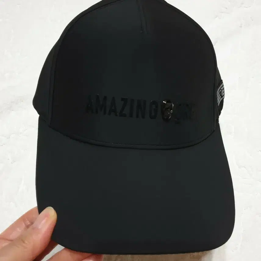 [BUNJANG] Amazingcree Black Ball Cap / 어메이징크리 볼캡 블랙