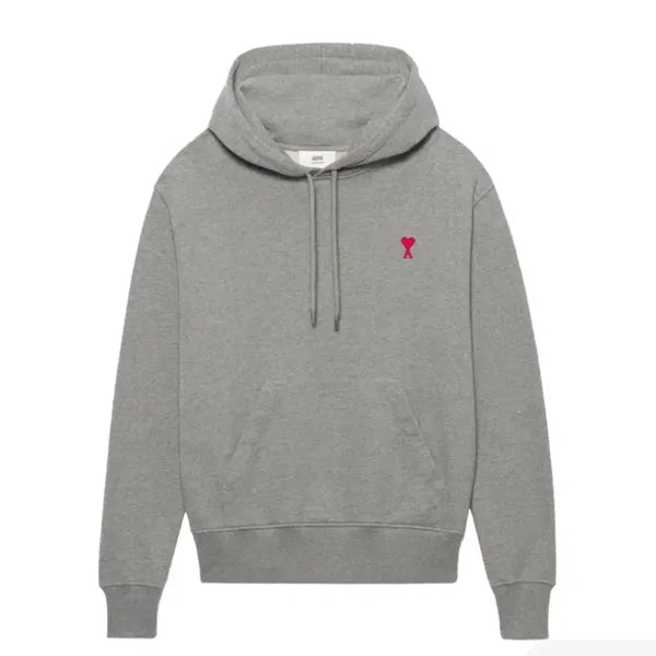 [BUNJANG] AMI Heart Grey Hoodie S / 아미하트 후드 그레이 s