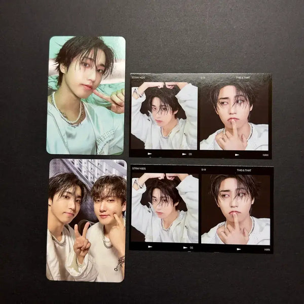 [BUNJANG] Stray Kids Han Jisung THIS&THAT Limited Edition Truck Version Photocard / 스트레이키즈 한지성 디스앤댓 한정반 트럭ver. 앨포