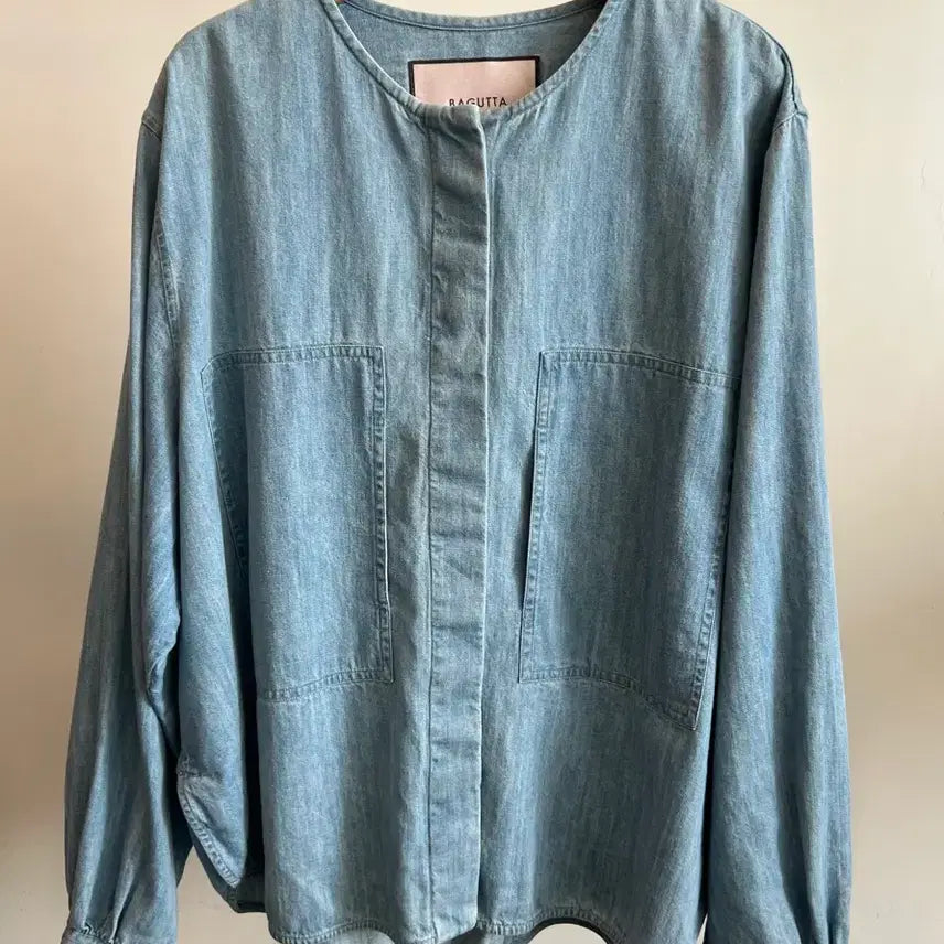 [BUNJANG] Bagutta Denim Shirt Jacket / 바구타 데님 셔츠 자켓(정품)