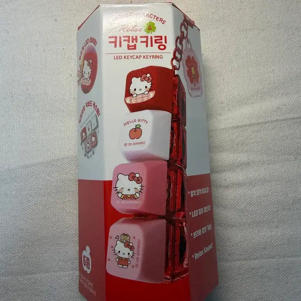 [BUNJANG] Sanrio Pompompurin LED Keycap Charm / 산리오 폼폼푸린 LED 키캡 키링 판매합니다.
