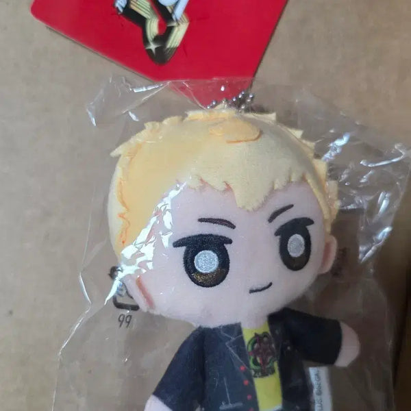[BUNJANG] Persona 5 Ryuji Sakamoto Ball Chain Plush Mascot / 페르소나 5 사카모토 류지 볼체인 누이 인형 마스코트 굿즈 판매