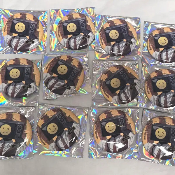 [BUNJANG] Line Friends Brown Character 12-Piece Badge Set / 괴담출근 팝업 브라운 캔뱃지 LD 12개 일괄