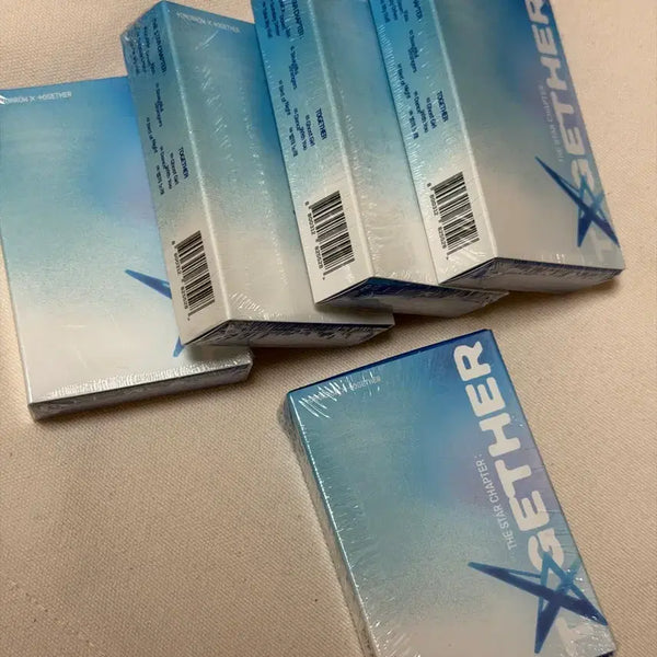 [BUNJANG] TXT Mini Book Keyring Album Set (4 + 1) Sealed / 투바투 투게더 미니북 키링 앨범 세트(4장+1)미개봉 판매합니다