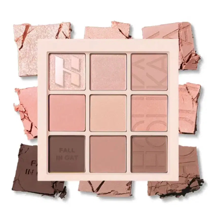[BUNJANG] Holika Holika Fall in Oat Shadow Palette / 홀리카홀리카 폴인오트 섀도우 팔레트
