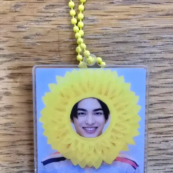 [BUNJANG] CORTEZ Gunho Sunflower Photocard Keychain / 코르티스 건호 팝업 랜덤 키링 양도