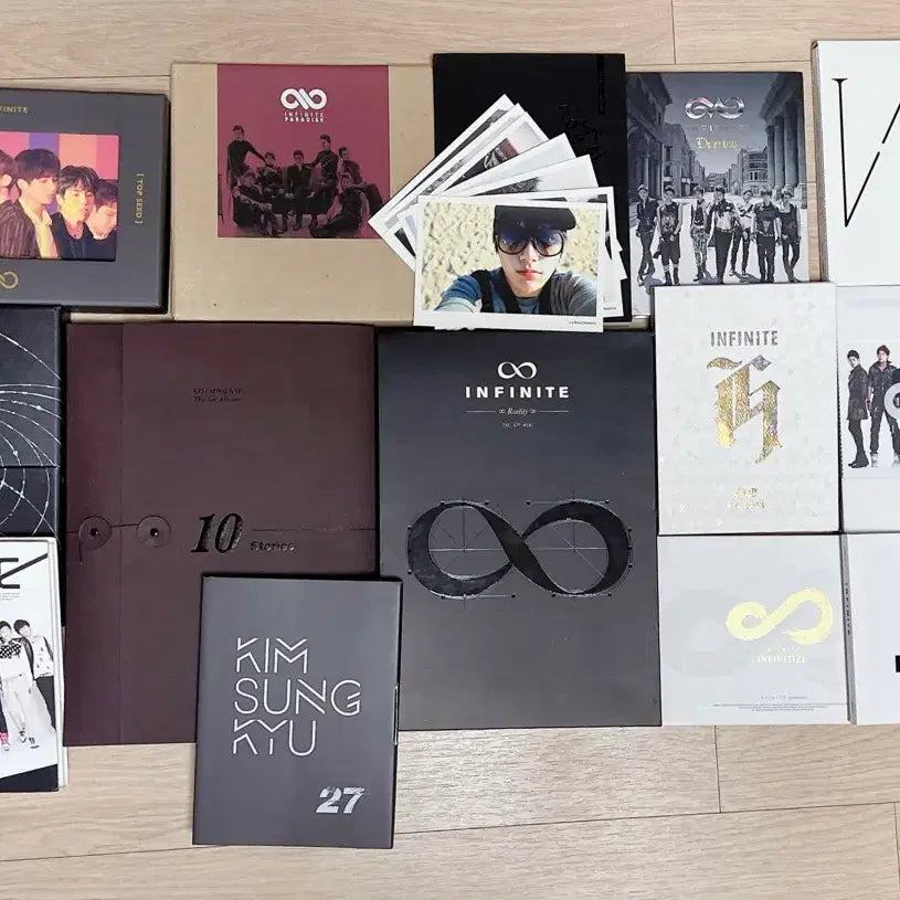 [BUNJANG] Infinite Kim Sung Kyu Nam Woo Hyun Kim Myung Soo Solo Album Photobook Bundle Set / 인피니트 앨범 김성규 남우현 솔로앨범 김명수 포토에세이 일괄