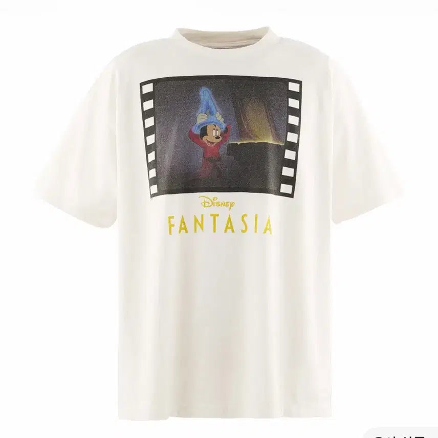 [BUNJANG] Saint Michael x Fantasia Mickey Mouse T-Shirt White / 세인트 미카엘  미키마우스 화이트