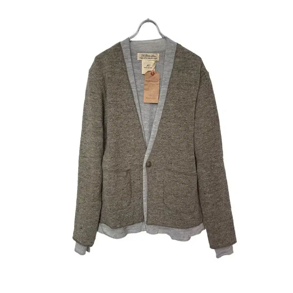 [BUNJANG] REMI RELIEF Concho Layered Wool Cardigan / [DEADSTOCK] REMI RELIEF Concho Layered Wool Cardigan