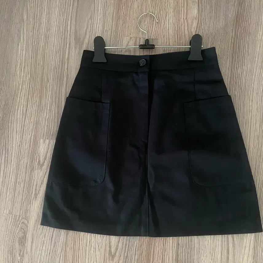 [BUNJANG] Srap Black Pocket Skirt Size S / 스랍 블랙포켓스커트 S